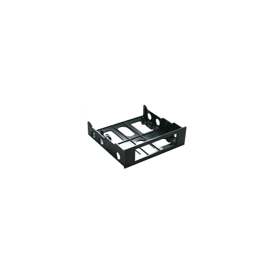 BRACKET ADJ AH250 -�ADATTATORE�PER 1 DISPOSITIVO DA 3.5'' IN 1 BAY DA 5.25'' CON 8 VITI INCLUSE - COLORE NERO