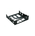 BRACKET ADJ AH250 -�ADATTATORE�PER 1 DISPOSITIVO DA 3.5'' IN 1 BAY DA 5.25'' CON 8 VITI INCLUSE - COLORE NERO