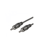 CAVO ADJ JACK 3.5MM M-M 2 M� NERO