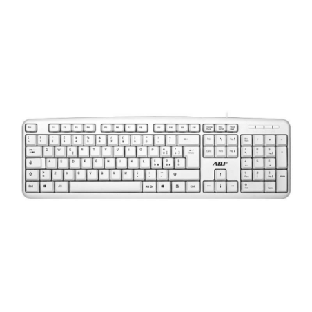 TASTIERA ADJ TA504 EASY KEYBOARD USB - 105 TASTI - COLORE BIANCO