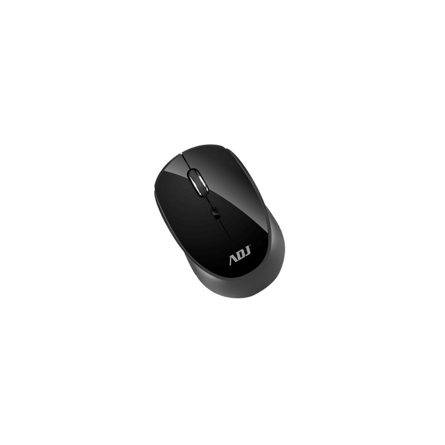 MOUSE WIRELESS ADJ MW8 STRANGE MOUSE - TECNOLOGIA OTTICA - RISOLUZIONE: 800/1200/1600 DPI - MINI RICEVITORE INCLUSO - COLORE NER