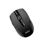 MOUSE WIRELESS ADJ�MW203 ESSENTIAL MOUSE - TECNOLOGIA OTTICA -�RISOLUZIONE: 800/1200/1600 DPI - MINI RICEVITORE INCLUSO - COLORE