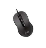 MOUSE USB ADJ MO136 6D PURE EVO - RISOLUZIONE: 1200/1800/2400/3600 DPI - TECNOLOGIA OTTICA - CON SCATOLA DI CARTONE - COLORE NER