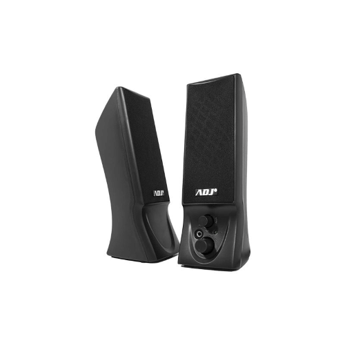 SLENDER SPEAKER ADJ USB SET 2.0 - POTENZA IN USCITA: 4W - ALIMENTAZIONE TRAMITE USB - COLORE NERO