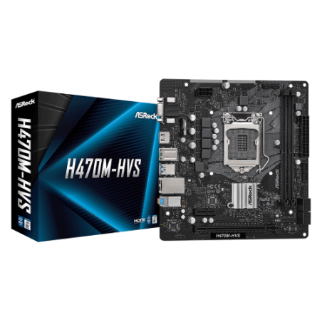SCHEDA MADRE SKT. 1200 ASROCK H470M-HVS