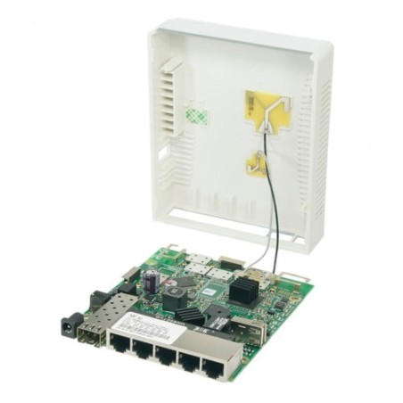 MIKROTIK ROUTERBOARD hAP ac  RB962UiGS-5HacT2HnT - 1XSFP,5xLAN, 2.4&5Ghz RouterOS Lv.4