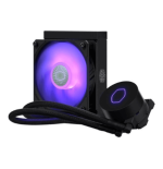 DISSIPATORE COOLER MASTER MASTERLIQUID ML120L V2 RGB - SISTEMA RAFFREDDAMENTO A LIQUIDO (CPU SKT LGA1156, AM2, AM2+, LGA1366, AM