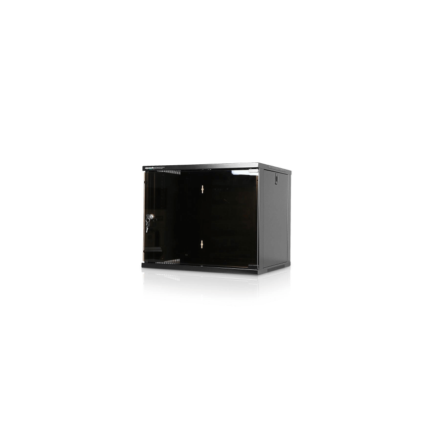RACK A PARETE 9U 540(L)x450(P) COLORE NERO FLAT SERIES