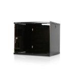 RACK A PARETE 9U 540(L)x450(P) COLORE NERO FLAT SERIES