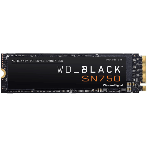 SSD NVME M.2 PCI-E 500GB WESTERN DIGITAL BLACK SN750 WDS500G3X0C