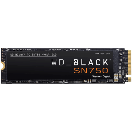 SSD NVME M.2 PCI-E 500GB WESTERN DIGITAL BLACK SN750 WDS500G3X0C