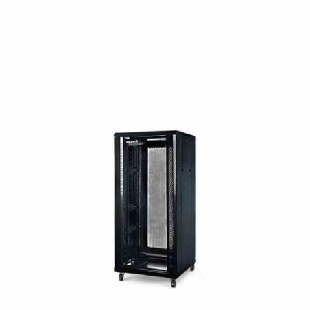 RACK A PAVIMENTO 22U 60X80X110CM (4VEN., 4RUOTE,4MON.) NERO