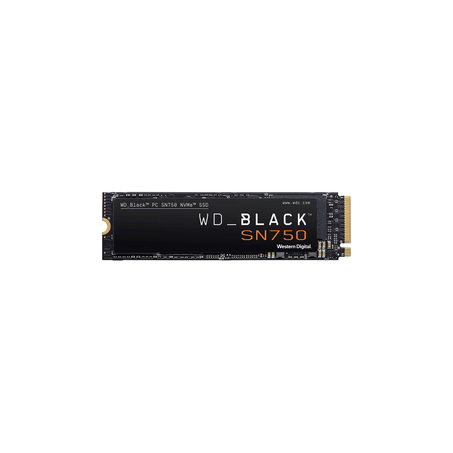 SSD NVME M.2 PCI-E 1000GB 1TB WESTERN DIGITAL BLACK SN750 WDS100T3X0C