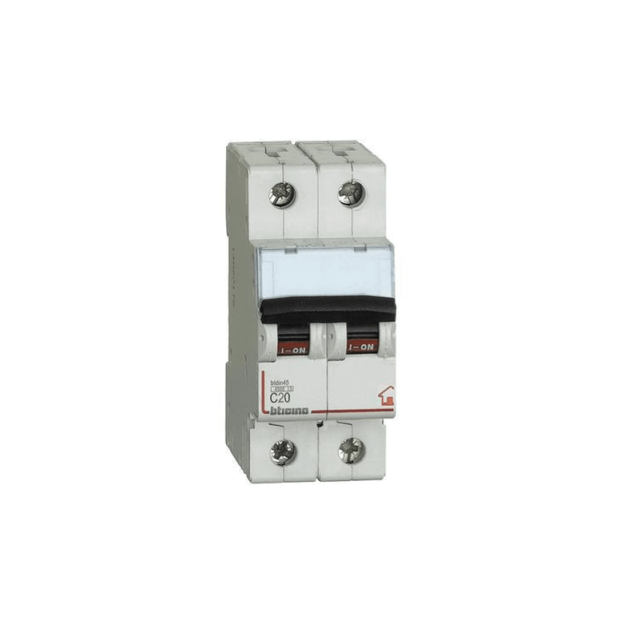 BTDIN-RS - MAGNETOT C20 2P 2M 4500A