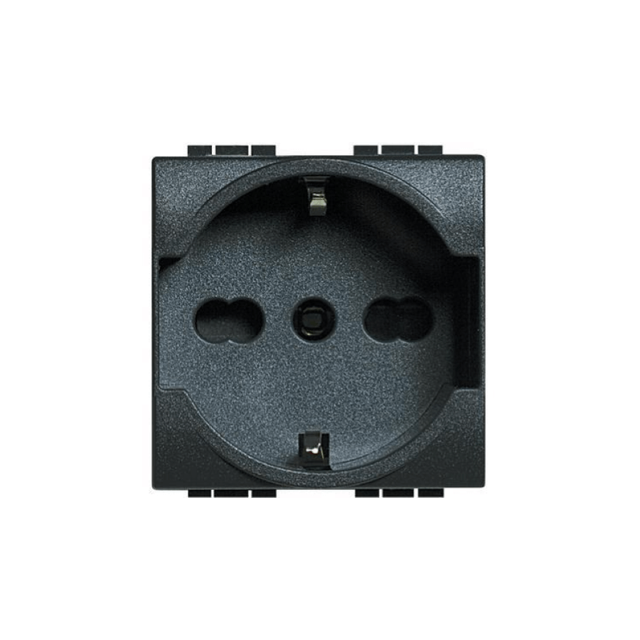 LIVING INT - PRESA UNEL E BIPASSO 10/16A