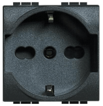 LIVING INT - PRESA UNEL E BIPASSO 10/16A