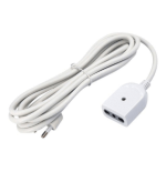 PROLUNGA ELETTRICA 3 METRI - BIPASSO 10/16A MASCHIO A BIPASSO 10/16A FEMMINA - 16 A