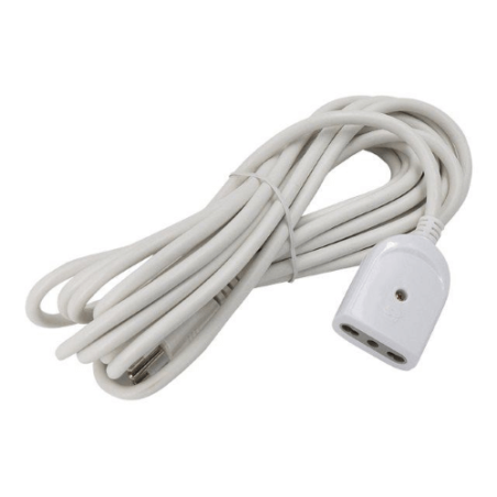 PROLUNGA ELETTRICA 5 METRI - BIPASSO 10/16A MASCHIO A BIPASSO 10/16A FEMMINA - 16 A