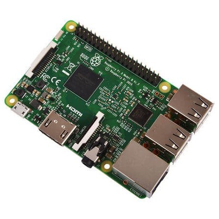 Raspberry Pi 3 Modello B SBC Quad Core CPU 1,2 GHz, 1 GB RAM ,WIFI + BLE