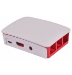 Contenitore ufficiale per Raspberry Pi 3 Model B, 2 B, B+, Rosso/bianco