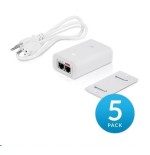 Ubiquiti PoE 24V 24W Gigabit Power Adapter 5 pack POE-24-24W-5P