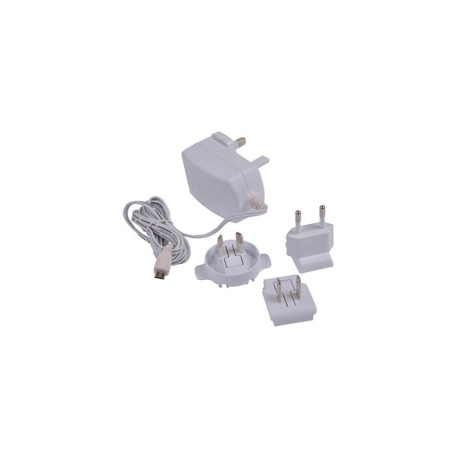 5.1 V dc, 2.5 A Alimentatore ufficiale Raspberry Pi 3 bianco
