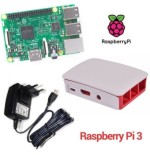 Kit (01) Raspberry Pi 3 Model B (1GB) Official Basic Starter Kit