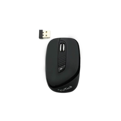 VULTECH MINI MOUSE OTTICO WIRELESS 800-1600DPI MN-01W NERO