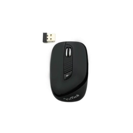 VULTECH MINI MOUSE OTTICO WIRELESS 800-1600DPI MN-01W NERO