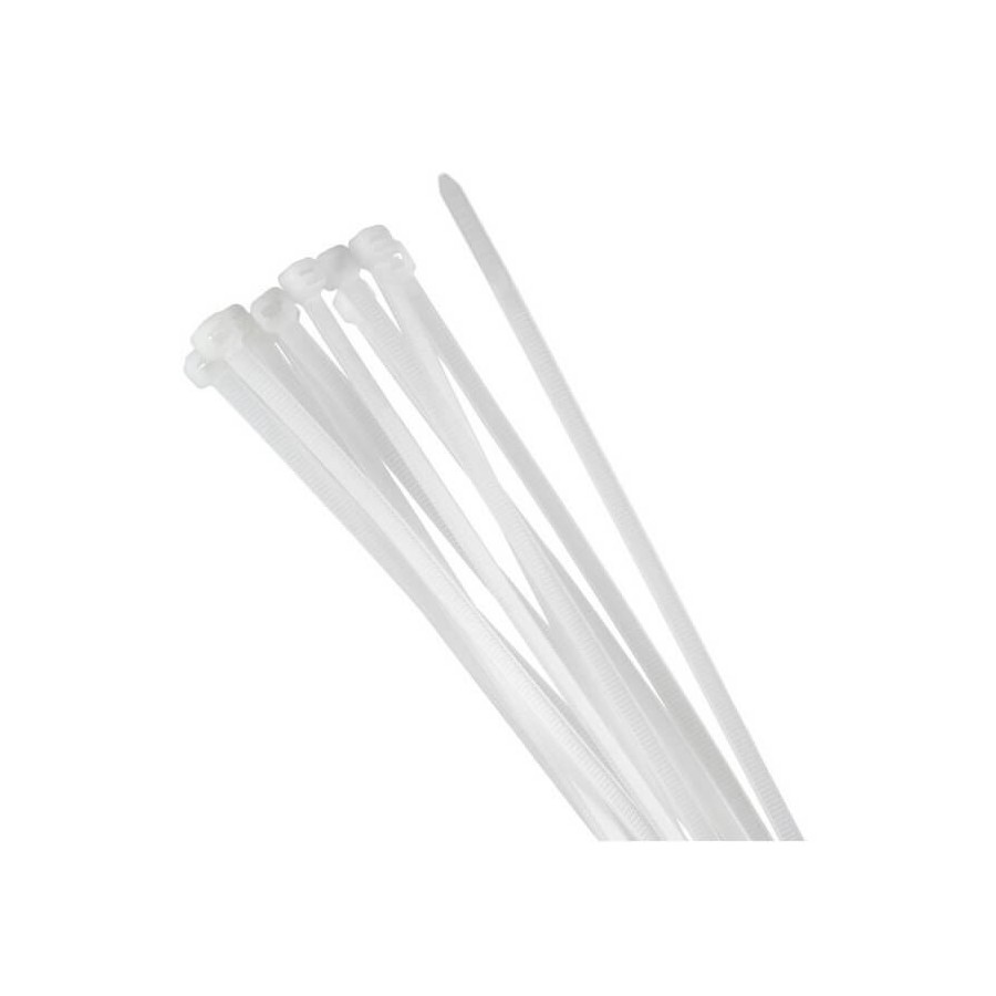 FASCETTE IN PLASTICA TRASPARENTE 30X0.35CM VULTECH SN21503 (CONF. 100PZ)