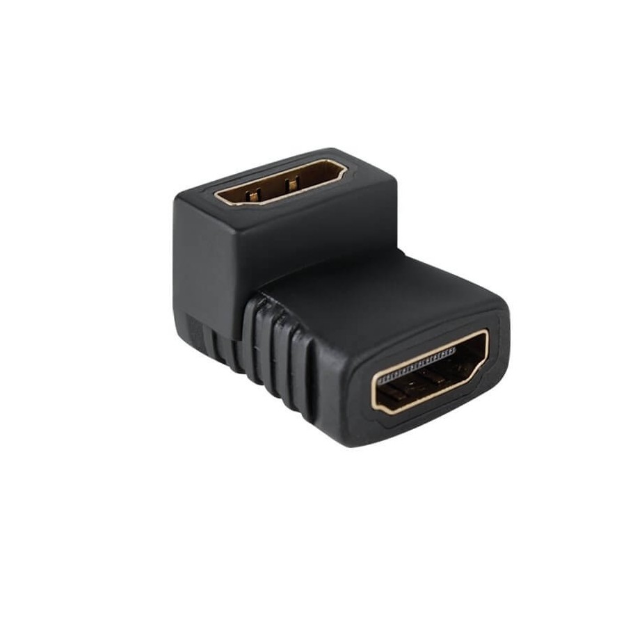 VULTECH ADATTATORE PROLUNGA ACCOPPIATORE VIDEO HDMI FEMMINA A HDMI FEMMINA 90� SN30114