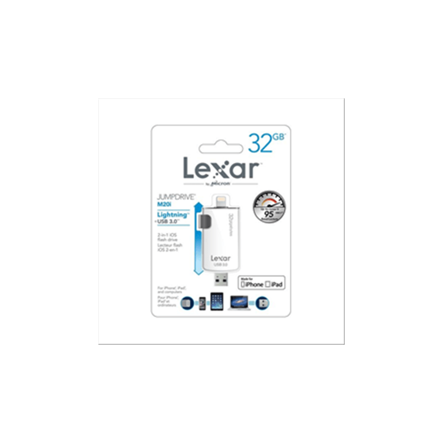 PENDRIVE LEXAR USB Flash 32GB 3.0 LJDM20I-32GBBEU LIGHTNING