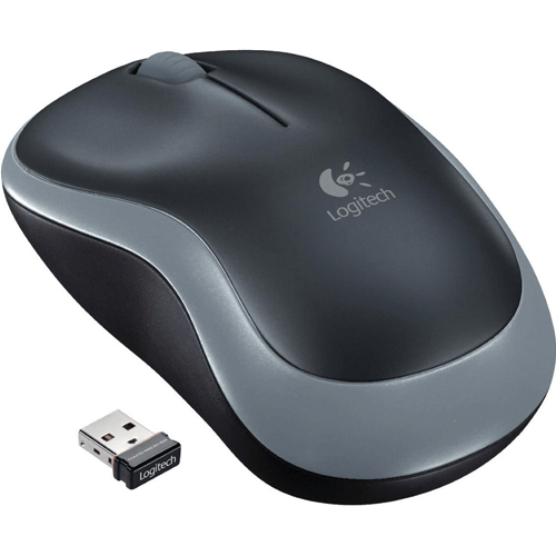 MOUSE OTTICO WIRELESS LOGITECH M185 GRIGIO