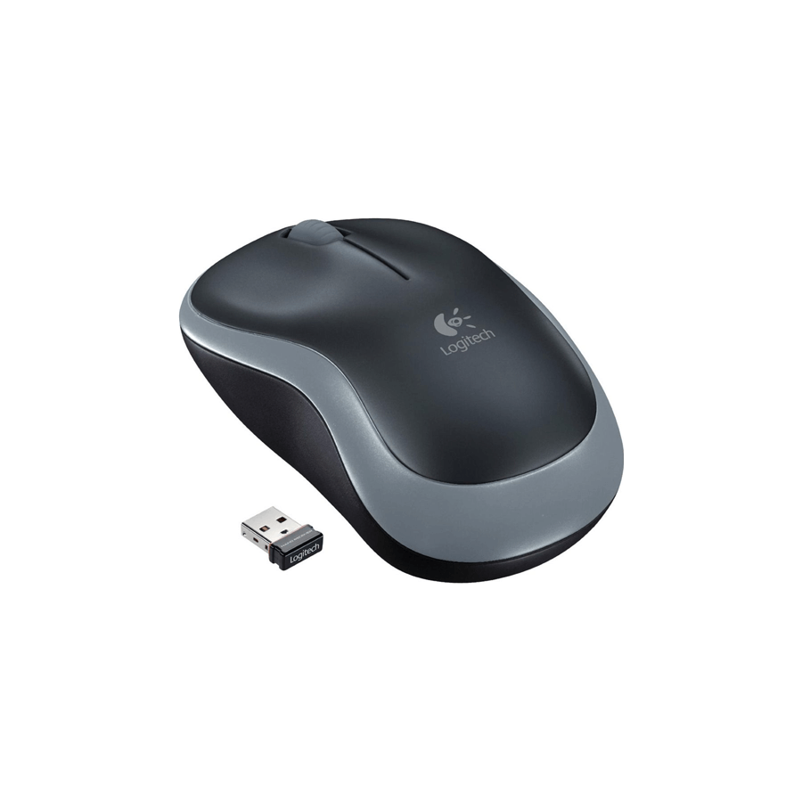 MOUSE OTTICO WIRELESS LOGITECH M185 GRIGIO