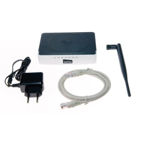 NETIS WF2411D 150MBPS WIRELESS N 2.4GHZ 802.11BGN ACCESS POINT ROUTER ANTENNA STACCABILE