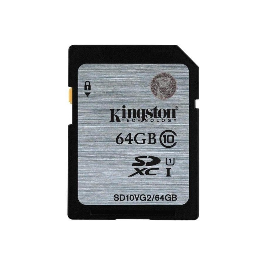 KINGSTON MEMORY CARD SD 64GB C10 V G2