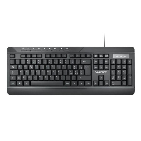 TASTIERA VULTECH MULTIMEDIALE KEY-640M USB 2.0