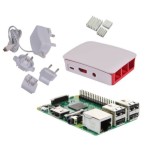 Raspberry Pi 3 Starter Kit (E01) con Alimentatore, Case e Dissipatori