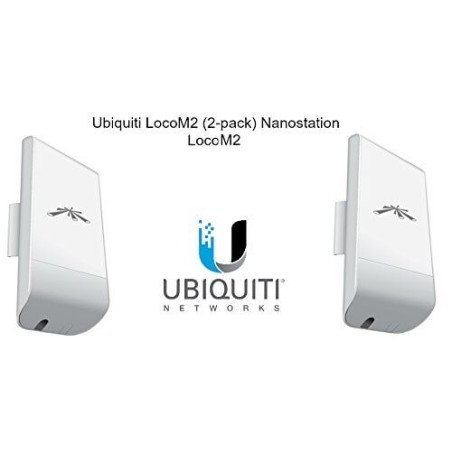 Ubiquiti NanoStation Loco M2 2x PACK- CPE access point outdoor POE 5GHz 8dBi