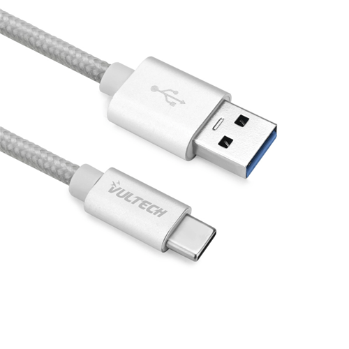 VULTECH CAVO USB 3.0 TO TYPE C IN NYLON 1 MT BIANCO SC10851-W10