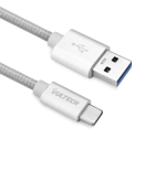 VULTECH CAVO USB 3.0 TO TYPE C IN NYLON 1 MT BIANCO SC10851-W10