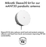 MikroTik Sleeve30 Kit for mANT30 Antenna, Mikrotik MTAD-5G-30D3-PA, MTAD-5G-30D3 - Sleeve30