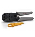 VULTECH CRIMPATRICE CON SPELLAFILI RJ45 RJ11 RJ12 - CRI-01