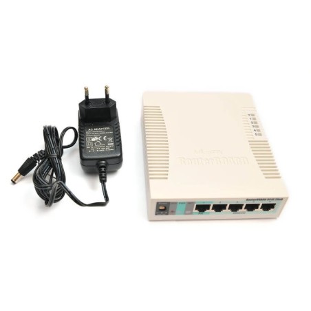 MIKROTIK ROUTERBOARD RB951G-2HnD - Wireless Access Point, 5xLAN, 2,4Ghz RouterOS Lv.4