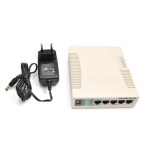 MIKROTIK ROUTERBOARD RB951G-2HnD - Wireless Access Point, 5xLAN, 2,4Ghz RouterOS Lv.4