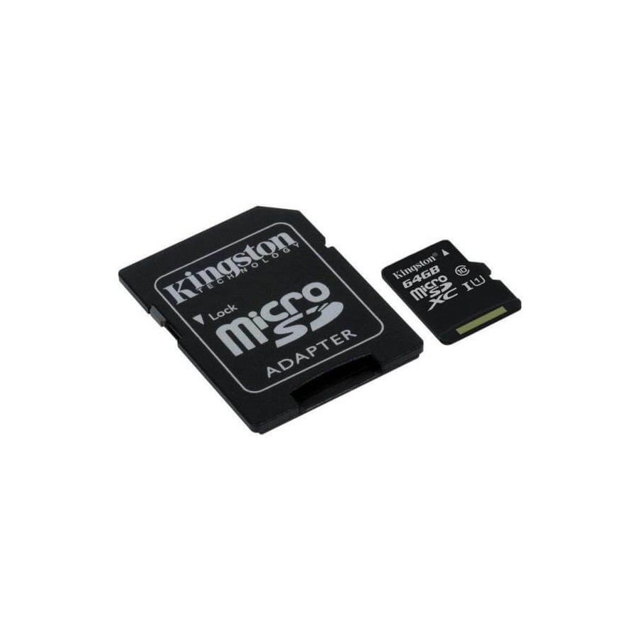 MEMORY KINGSTON CARD MICRO SD 64GB c10 G2 SDC10G2/64GB