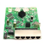 MIKROTIK ROUTERBOARD RB951G-2HnD - Wireless Access Point, 5xLAN, 2,4Ghz RouterOS Lv.4