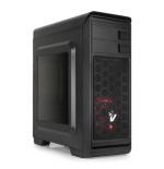 VULTECH CASE GAMING ATX GS-0285RD DARKLINE CON VENTOLA LED ROSSA E ALIMENTATORE 600W