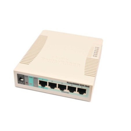 MIKROTIK ROUTERBOARD RB951G-2HnD - Wireless Access Point, 5xLAN, 2,4Ghz RouterOS Lv.4
