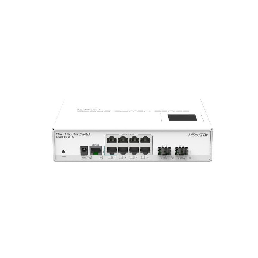 MIKROTIK CLOUD ROUTER CRS210-8G-2S+IN